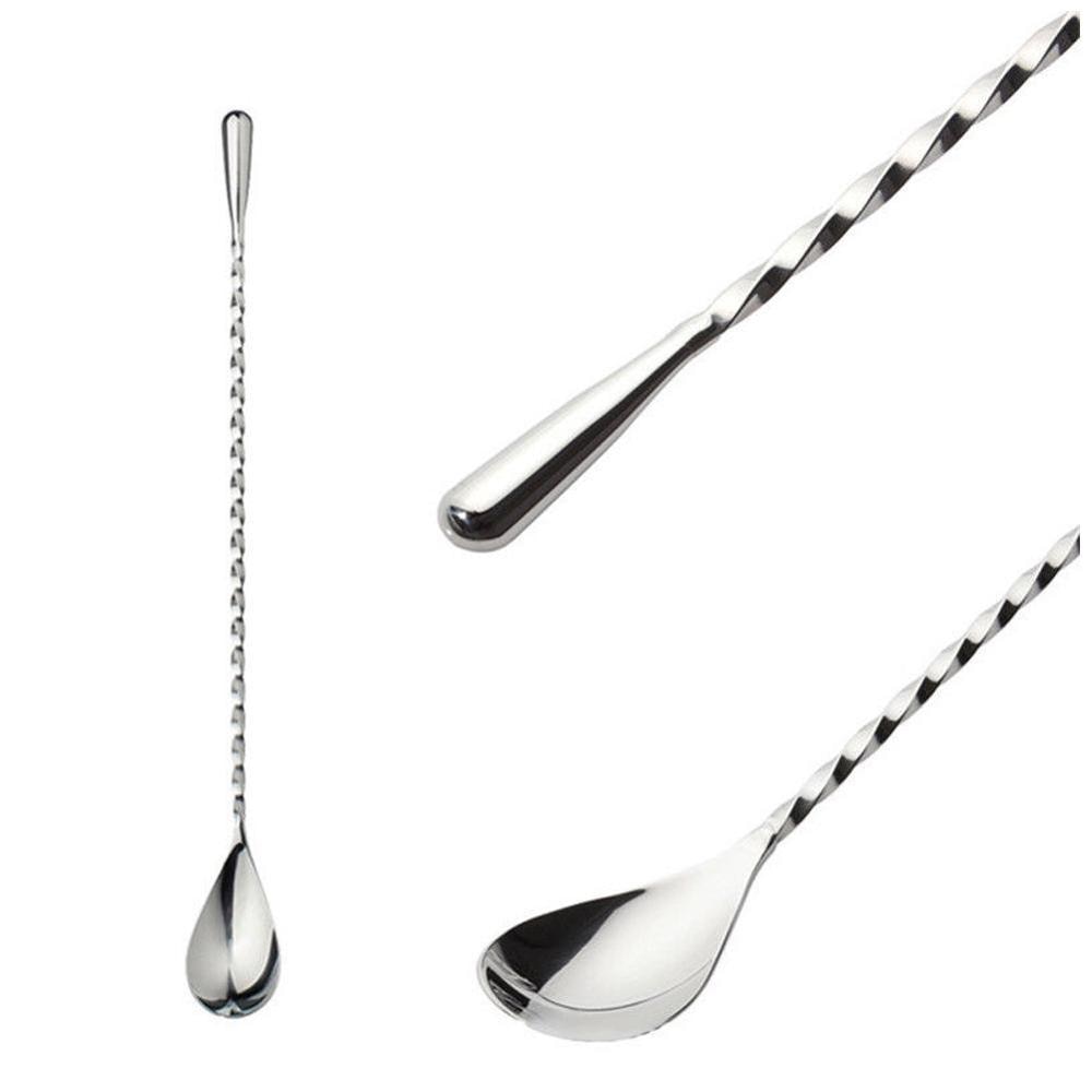 Long Stainless Steel Cocktail Stirring Spoon 30cm by HitMyNeed