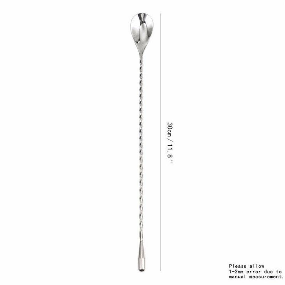 Long Stainless Steel Cocktail Stirring Spoon 30cm by HitMyNeed