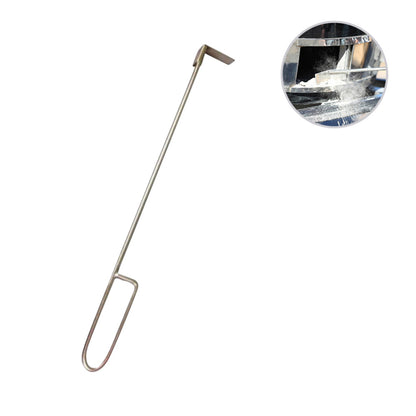 Long Stainless Steel Fire Poker 46 cm by HitMyNeed