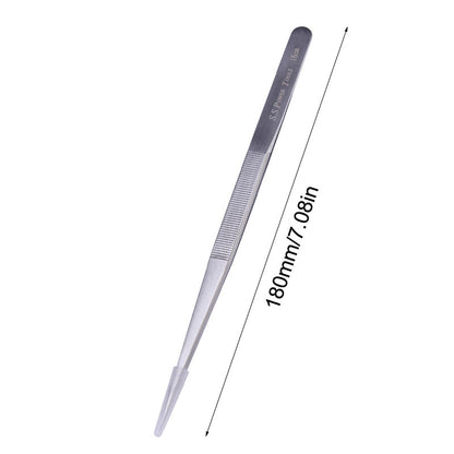 Long Stainless Steel Precision Tweezers 18cm by HitMyNeed
