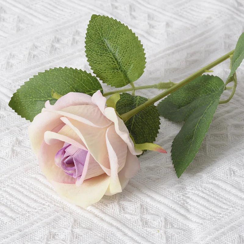 Long Stem Artificial Roses Bouquet (5 Pcs) b by HitMyNeed
