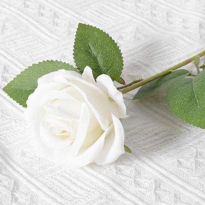 Long Stem Artificial Roses Bouquet (5 Pcs) e by HitMyNeed