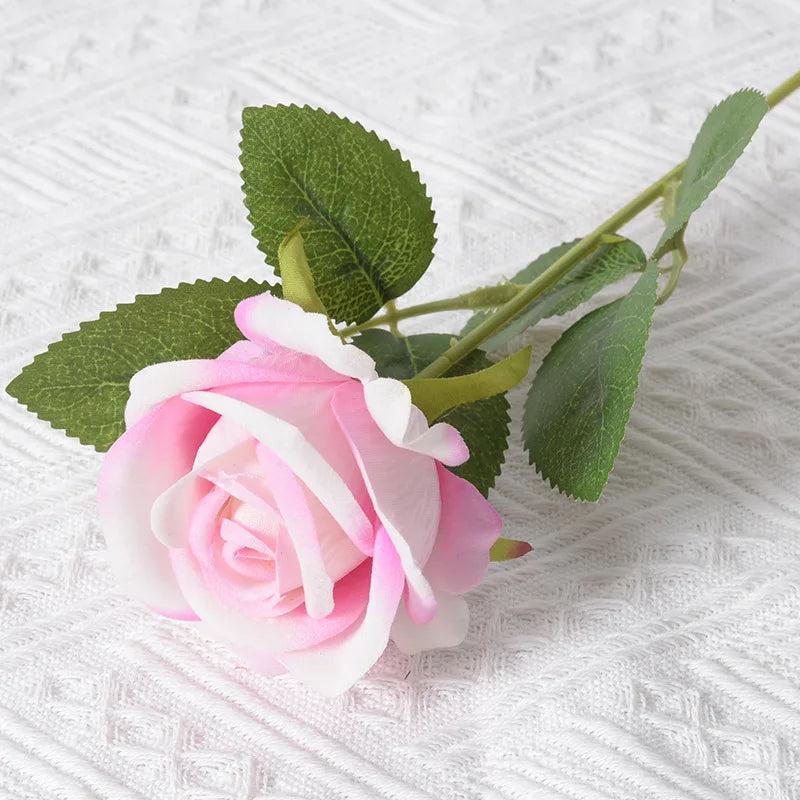Long Stem Artificial Roses Bouquet (5 Pcs) j by HitMyNeed