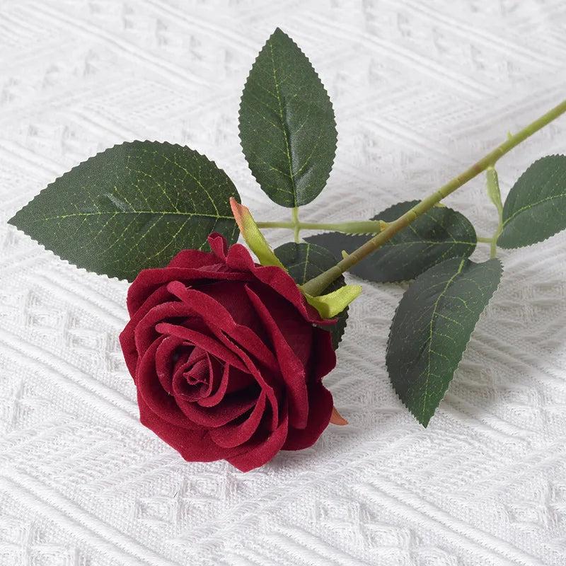Long Stem Artificial Roses Bouquet (5 Pcs) l by HitMyNeed