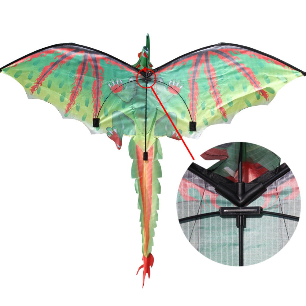 Long Tailed 3D Flying Dragon Kite with 100m Line by HitMyNeed