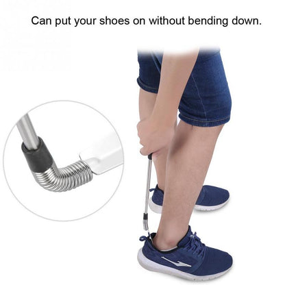 Long Telescopic Shoehorn with Retractable Handle by HitMyNeed