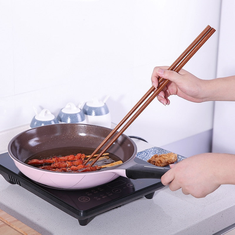 Long Wooden Cooking Chopsticks 42cm by HitMyNeed