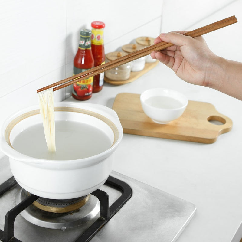 Long Wooden Cooking Chopsticks 42cm by HitMyNeed