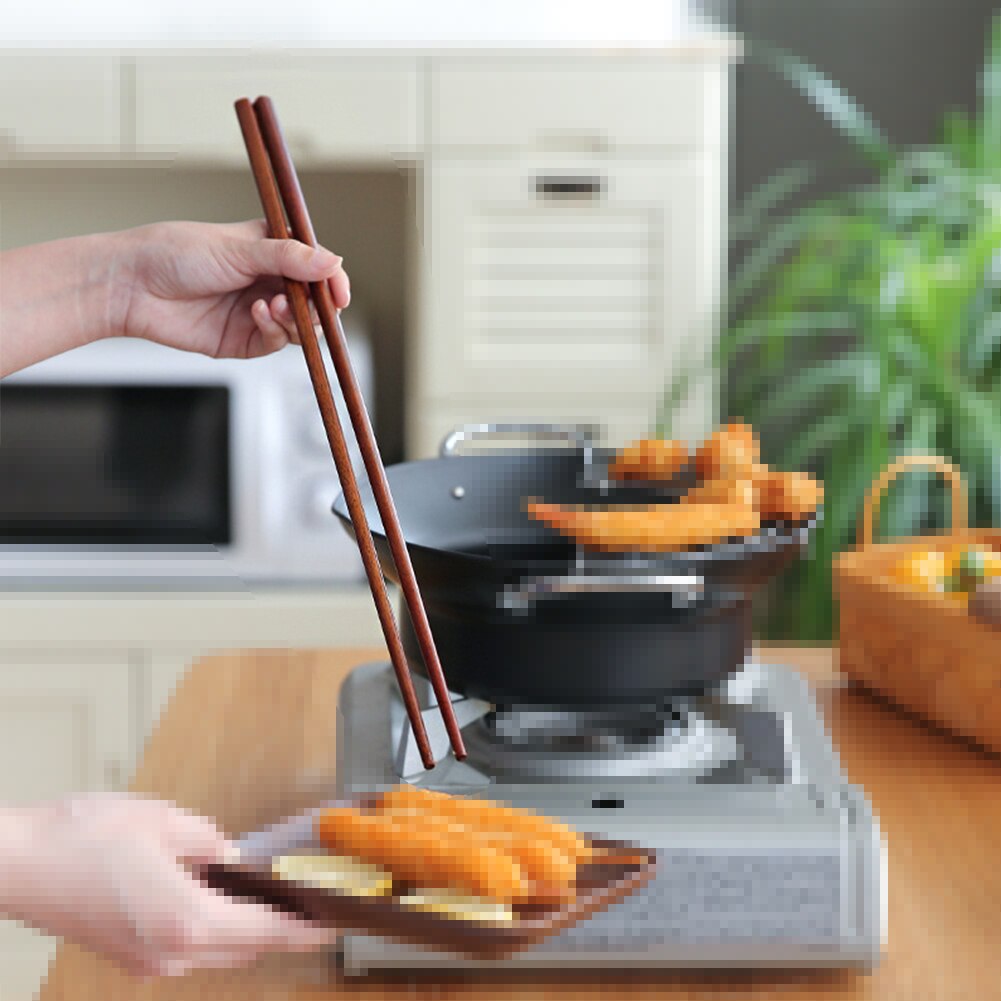 Long Wooden Cooking Chopsticks for Frying 42cm by HitMyNeed