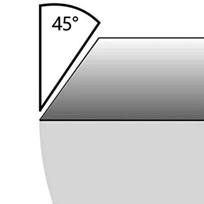 Low Friction 45° Fret Beveling File for Guitars by HitMyNeed