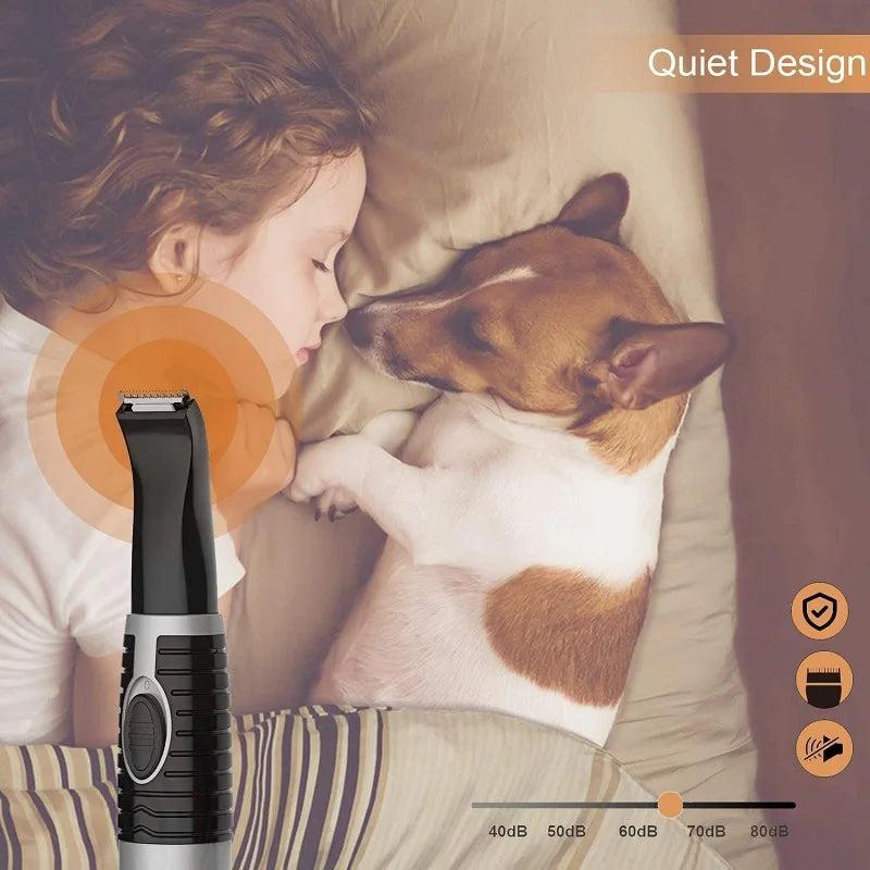 Low-Noise Pet Detail Trimmer for Cats & Small Dogs by HitMyNeed