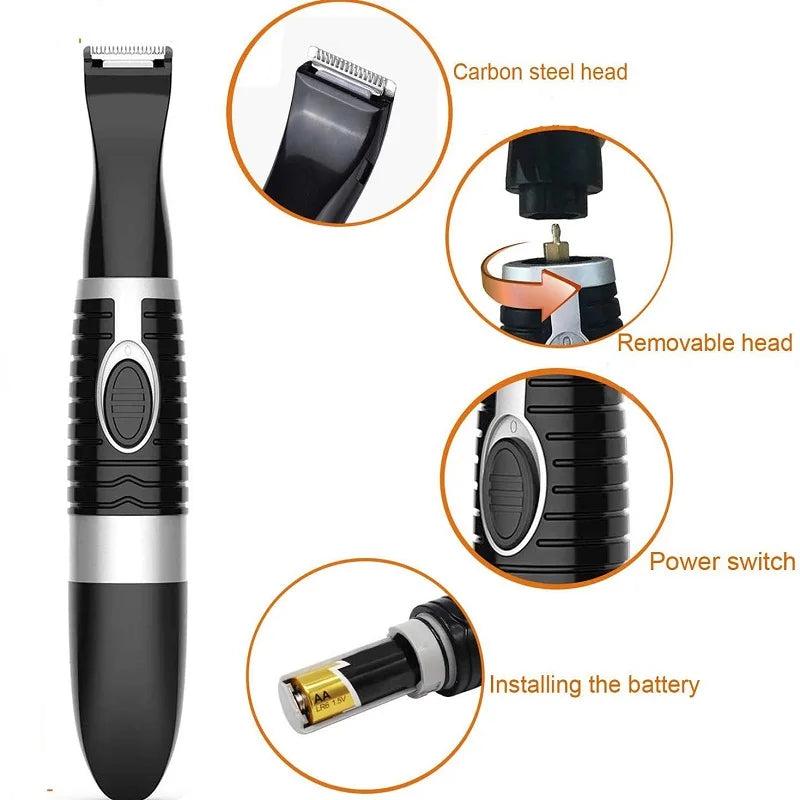 Low-Noise Pet Detail Trimmer for Cats & Small Dogs by HitMyNeed