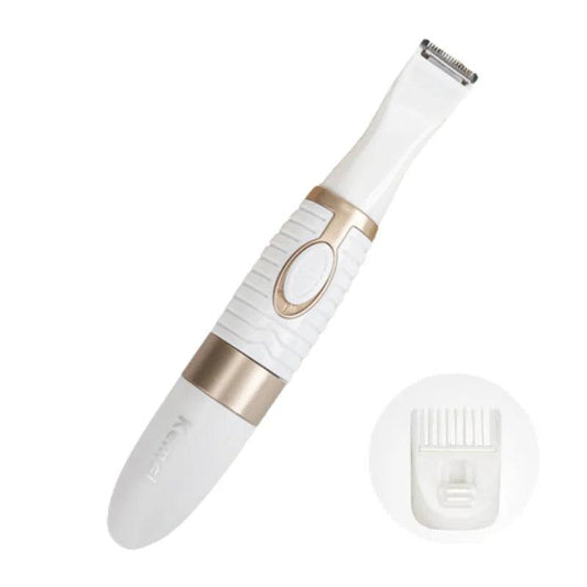 Low-Noise Pet Detail Trimmer for Cats & Small Dogs white by HitMyNeed