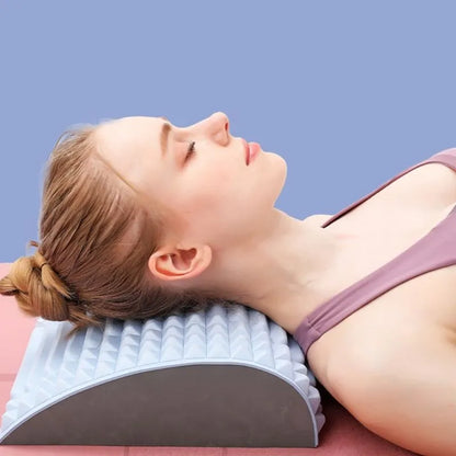 Lower Back Stretcher Pillow for Lumbar Pain Relief by HitMyNeed