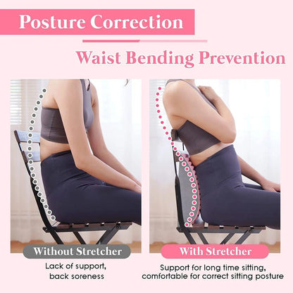 Lower Back Stretcher Pillow for Lumbar Pain Relief by HitMyNeed