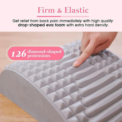 Lower Back Stretcher Pillow for Lumbar Pain Relief by HitMyNeed