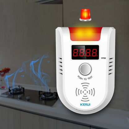 LPG Gas Leak Detector with Voice Alarm and Display by HitMyNeed