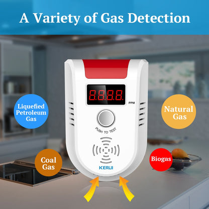 LPG Gas Leak Detector with Voice Alarm and Display by HitMyNeed