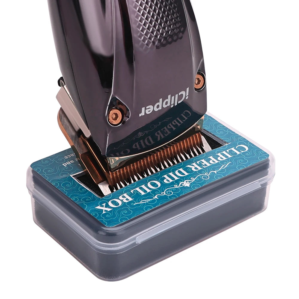Lubricating Clipper Oil Storage Box for Hair Blades by HitMyNeed