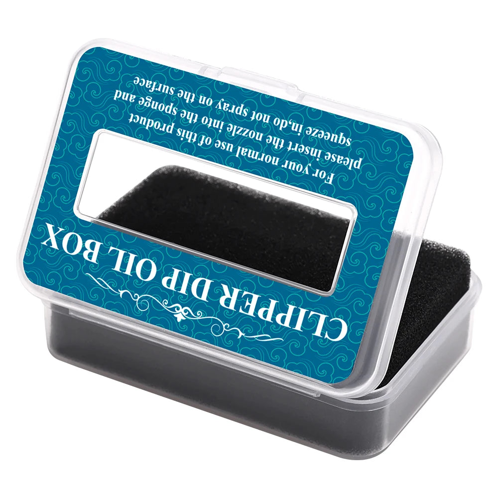 Lubricating Clipper Oil Storage Box for Hair Blades by HitMyNeed