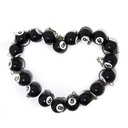 Lucky 8 Pool Ball Keychain by HitMyNeed