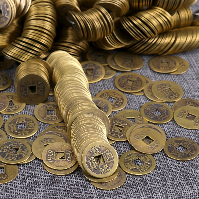 Lucky Chinese Copper Coins Set (20 Pieces) by HitMyNeed
