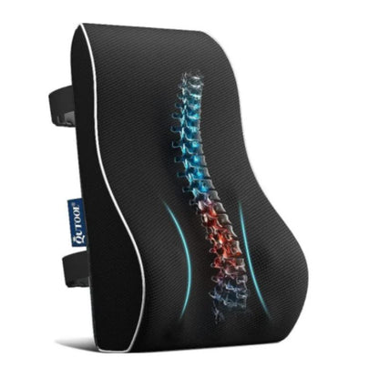 Lumbar Support Pillow for Office, Car & Gaming Chairs by HitMyNeed