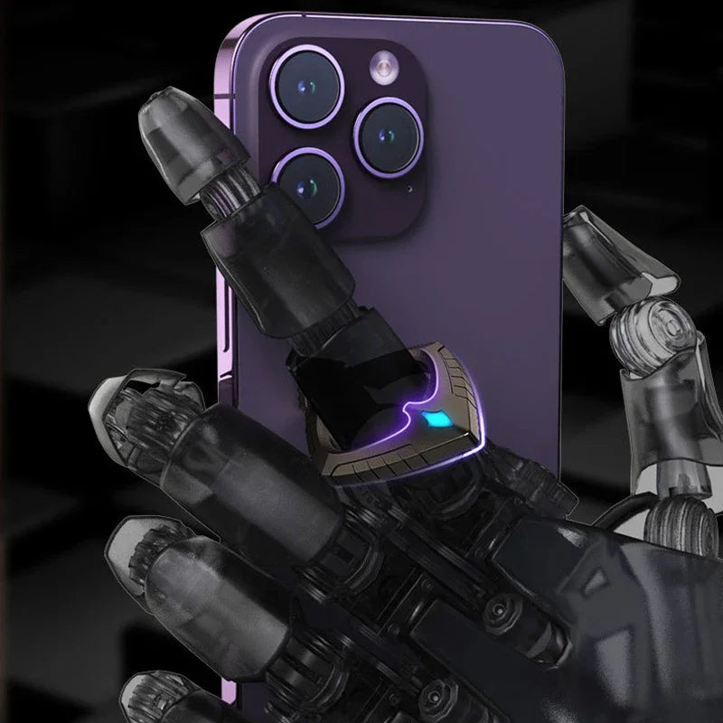 Luminous Fidget Spinner & Mobile Phone Holder by HitMyNeed