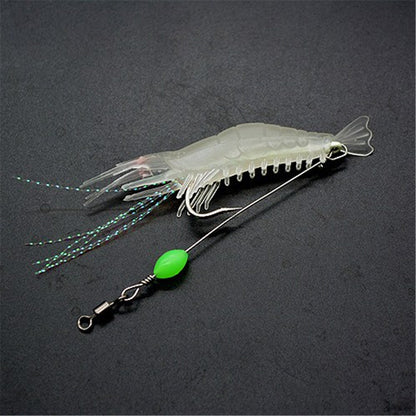 Luminous Shrimp Fishing Lure Set (7 Pieces) by HitMyNeed