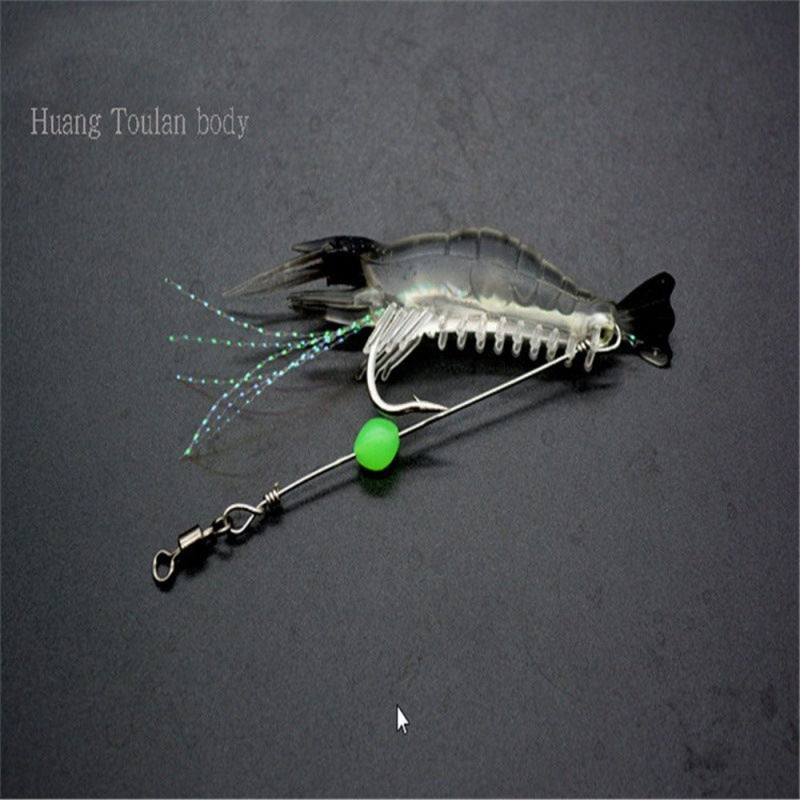 Luminous Shrimp Fishing Lure Set (7 Pieces) by HitMyNeed