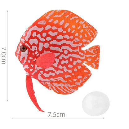 Luminous Silicone Lionfish Aquarium Ornament tropical-fish1 by HitMyNeed