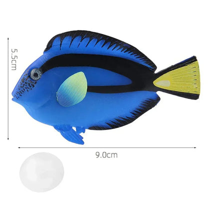 Luminous Silicone Lionfish Aquarium Ornament tropical-fish2 by HitMyNeed