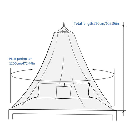 Luminous Star Bed Canopy and Mosquito Net by HitMyNeed