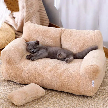 Luxury Winter Cat Bed Sofa for Cats & Small Dogs by HitMyNeed