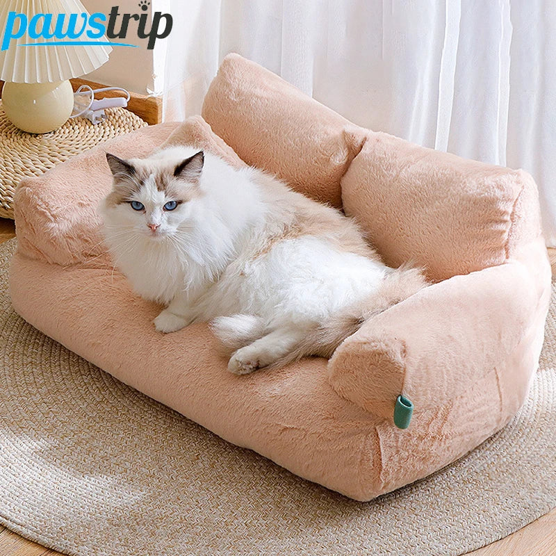 Luxury Winter Cat Bed Sofa for Cats & Small Dogs by HitMyNeed