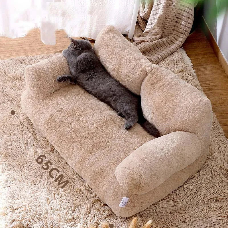 Luxury Winter Cat Bed Sofa for Cats & Small Dogs by HitMyNeed