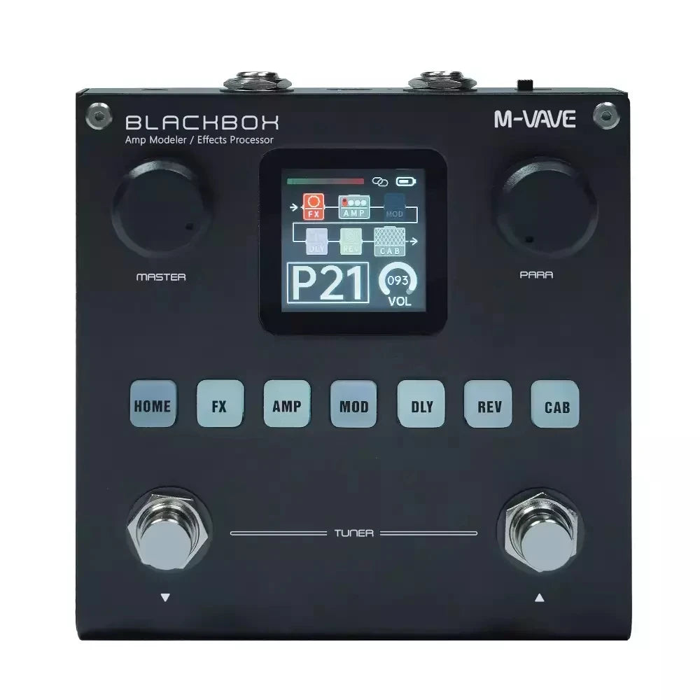 M-VAVE Blackbox Guitar & Bass Amp Modeler Processor by HitMyNeed