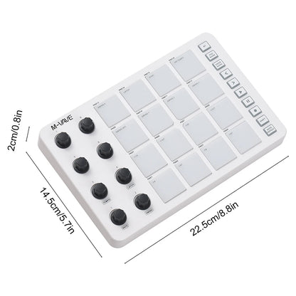 M-VAVE SMC-PAD Wireless USB-C MIDI Launch Pad by HitMyNeed