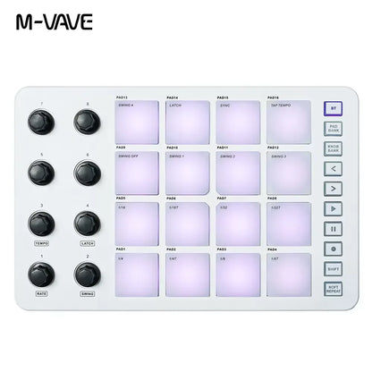 M-VAVE SMK-25 II 25-Key Wireless MIDI Pad Controller smc-pad by HitMyNeed