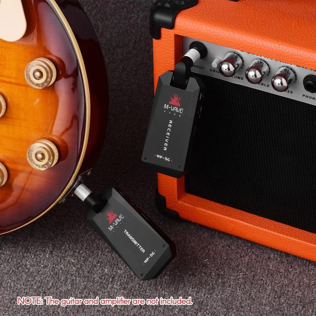 M-VAVE WP-5G 5.8G Wireless Guitar System by HitMyNeed