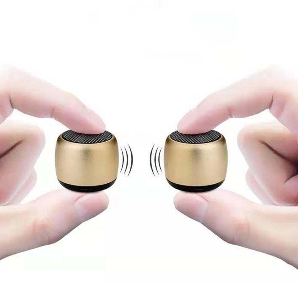 M1 Portable Bluetooth Speaker with Mic and Subwoofer by HitMyNeed
