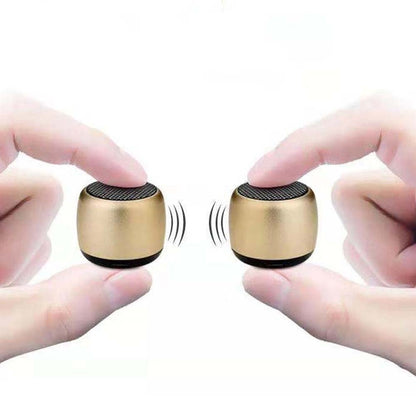 M1 Portable Bluetooth Speaker with Mic and Subwoofer by HitMyNeed