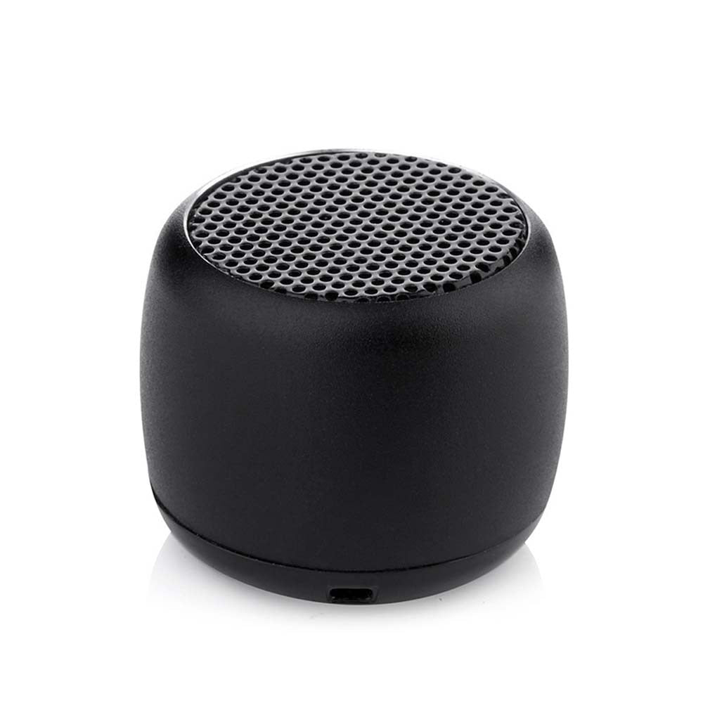 M1 Portable Bluetooth Speaker with Mic and Subwoofer black by HitMyNeed