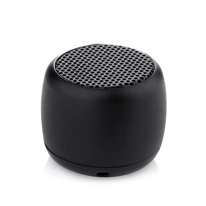 M1 Portable Bluetooth Speaker with Mic and Subwoofer black by HitMyNeed