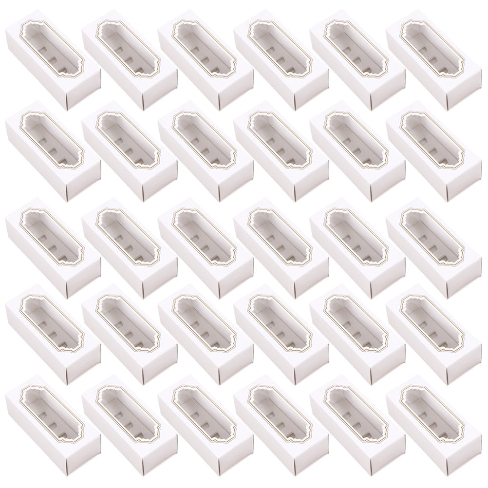 Macaron Boxes with Clear Window (Pack of 30) by HitMyNeed