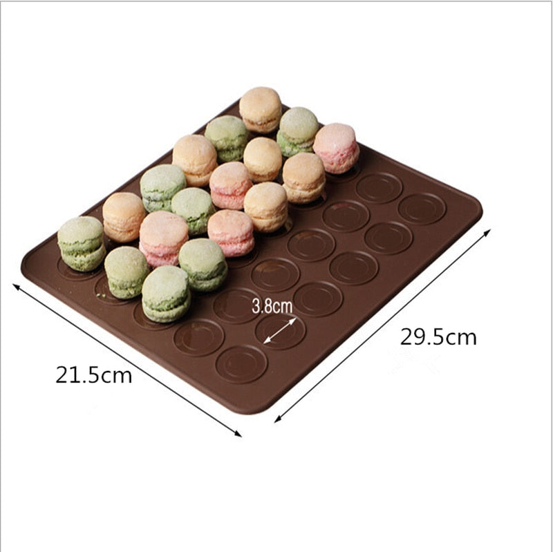 Macaron Silicone Baking Mat with 30 Cavities by HitMyNeed