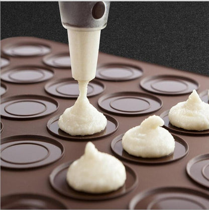Macaron Silicone Baking Mat with 30 Cavities by HitMyNeed