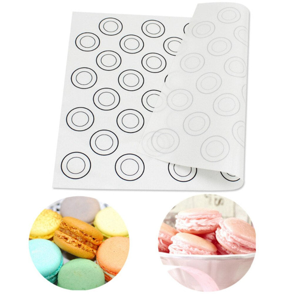 Macaron Silicone Baking Mat with 44 Guides by HitMyNeed