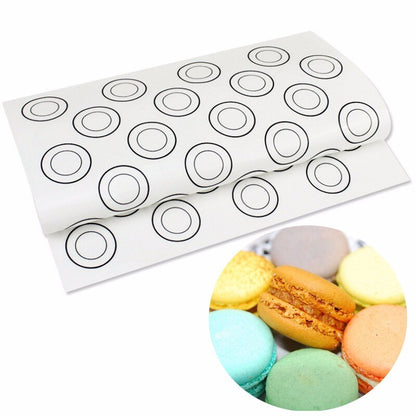 Macaron Silicone Baking Mat with 44 Guides by HitMyNeed
