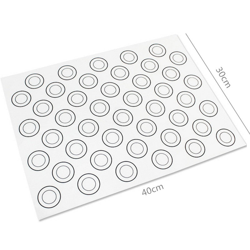 Macaron Silicone Baking Mat with 44 Guides by HitMyNeed